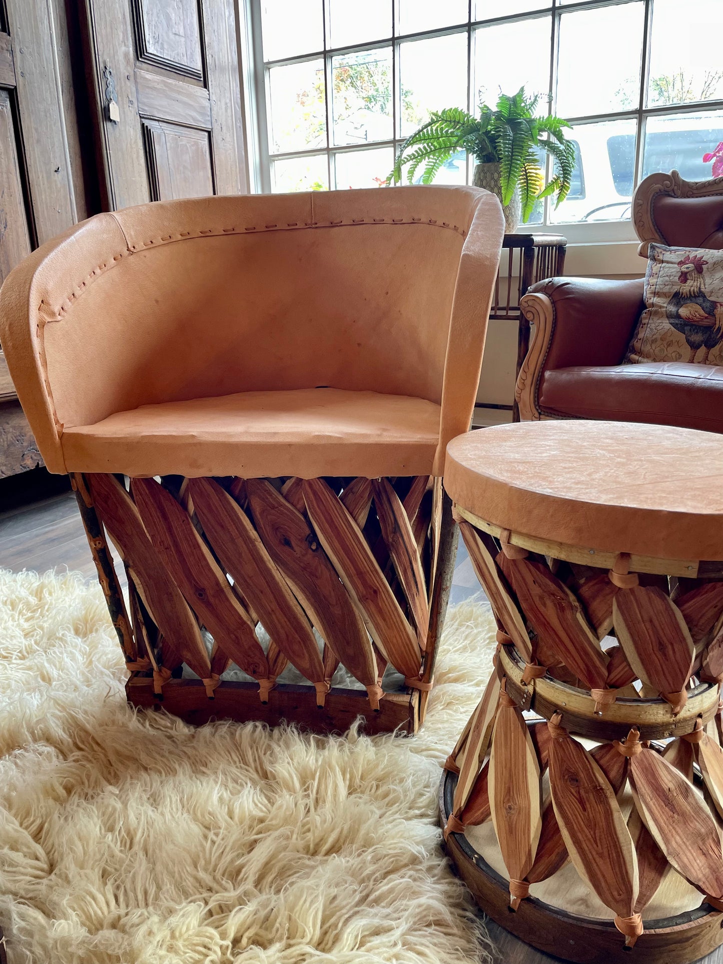 Handmade Mexican Equipale Chair