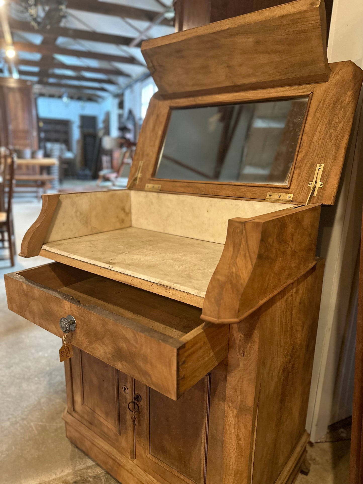 Covered Wash Stand