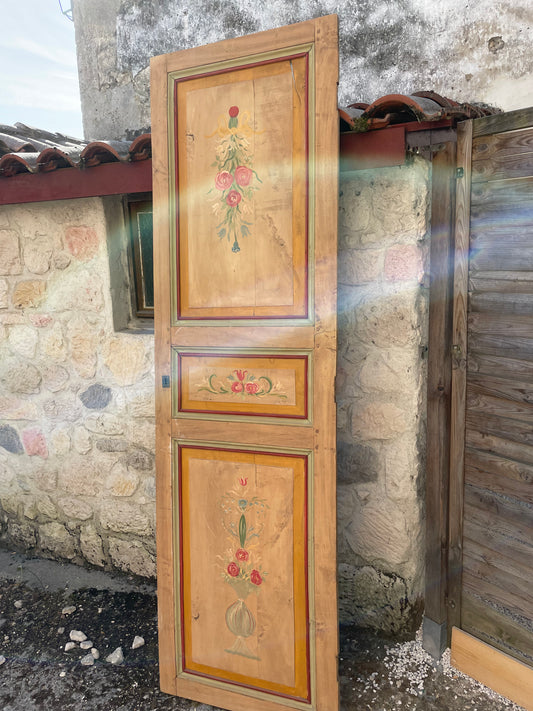 Hand Painted Antique Door