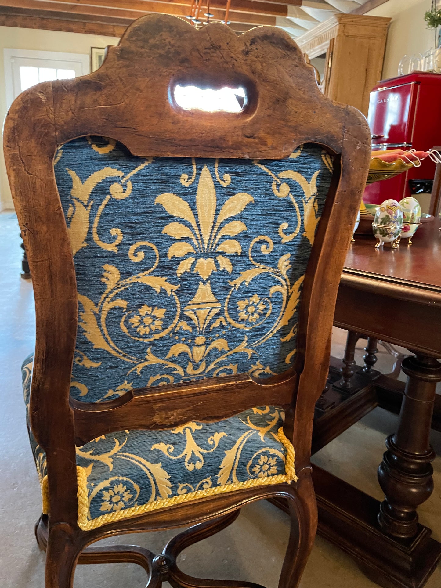 Carved Louis XV Style Dining Chairs